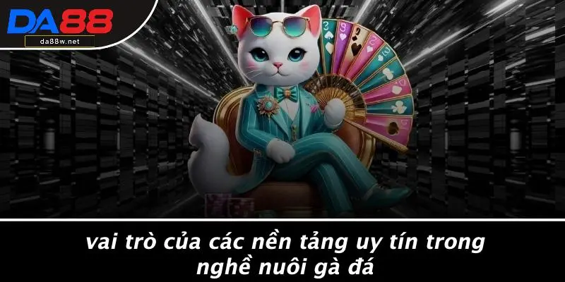 CÁCH NUÔI GÀ ĐÁ: BÍ QUYẾT VÀ CHIẾN THUẬT CHUYÊN NGHIỆP 4 Vai Trò Của Các Nền Tảng Uy Tín Trong Nghề Nuôi Gà Đá